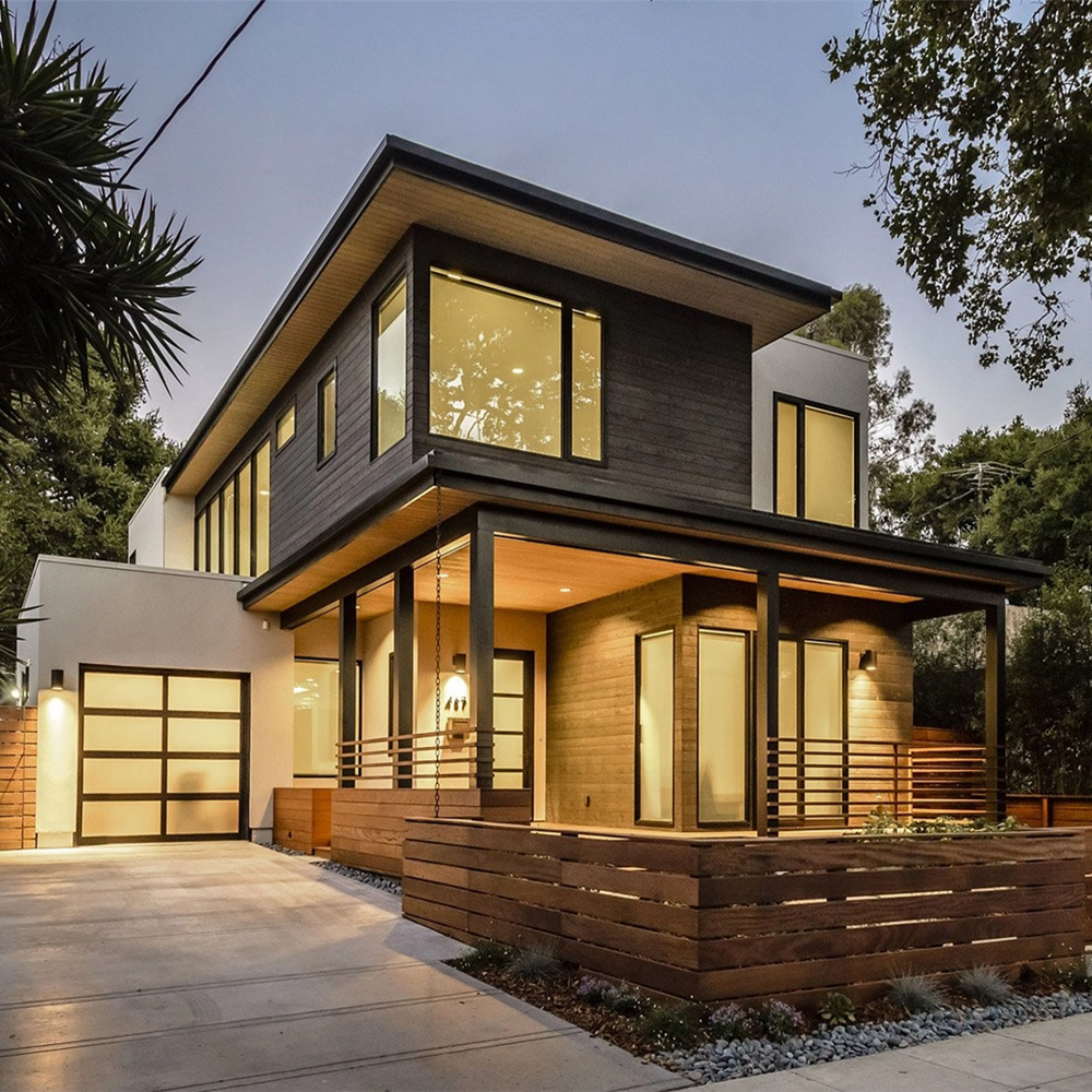 To Assemble Detachable Steel Structure Villas Prefab Container Houses