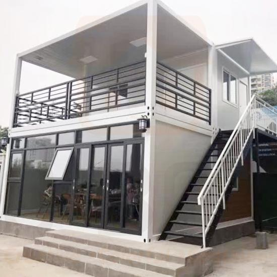 To Assemble Detachable Steel Structure Villas Prefab Container Houses