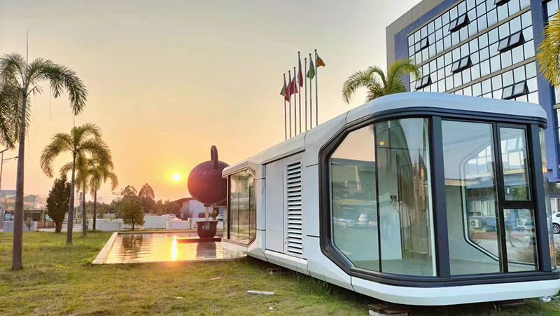 Prefabricated Office Pod Apple Cabins Capsule Cabin
