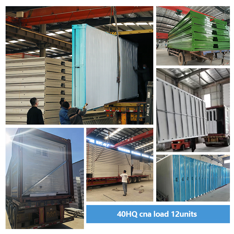 20ft 40ft Modular foldable small tiny container house