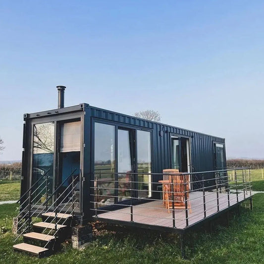 Сборный дом из сборных контейнеров для отеля