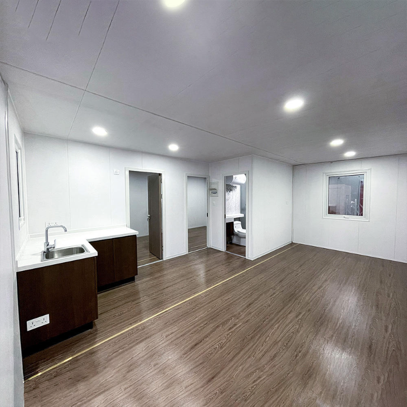 Prefabricated expandable modular house hurricane-proof prefab smart container home