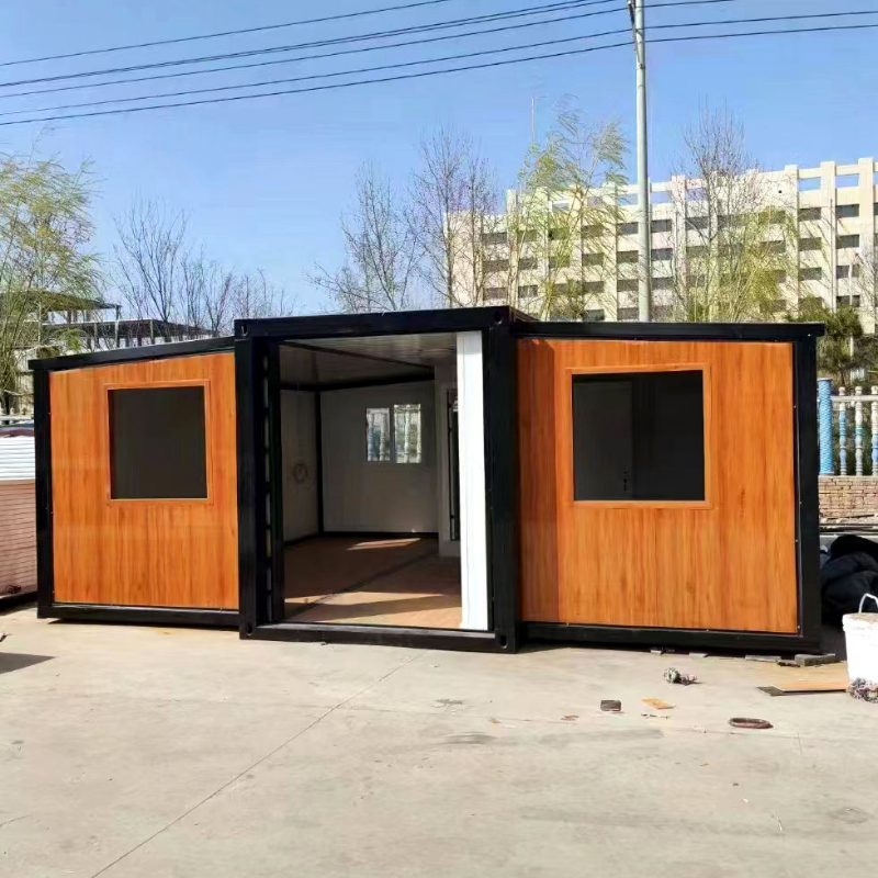 Folding container house expandable container prefabricated houses portable