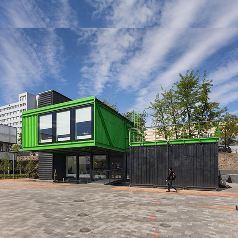 Красочные дома-контейнеры. 40-футовые роскошные дома для покупок можно настроить по индивидуальному заказу.