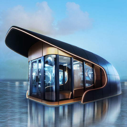 Shark Cabin High-end Design Customized Hot Selling Prefabricated Space Cabin