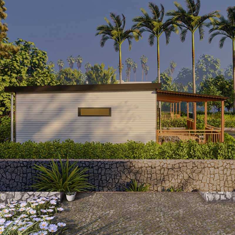 Foldable Prefab Hotel Prefabricated House