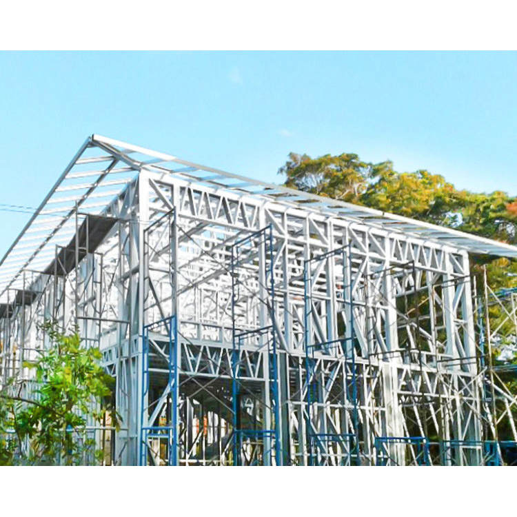 Villa steel structure prefab villa modern design hotel fabricated house