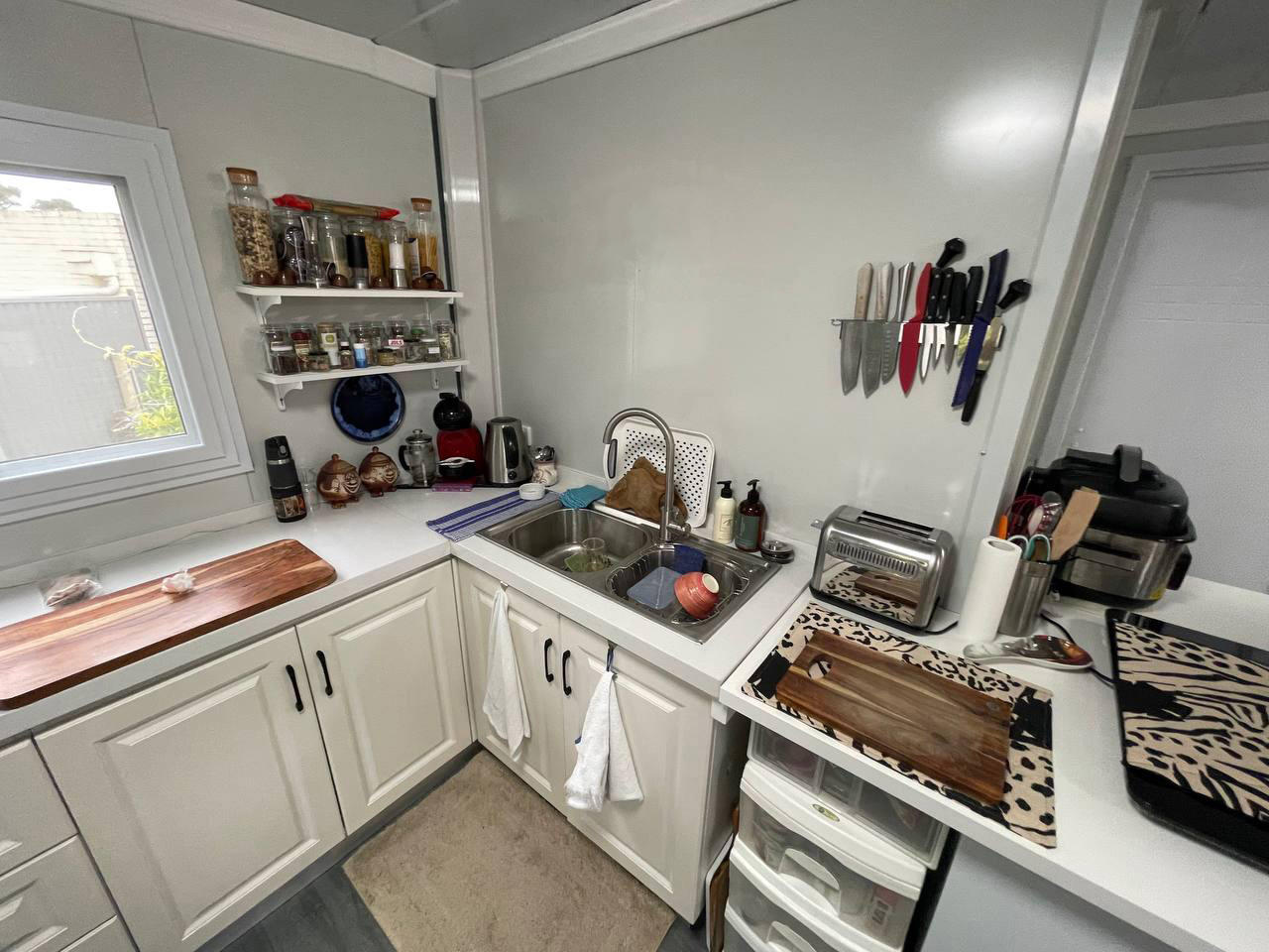 20-футовые роскошные складные расширяемые жилые контейнерные дома сборные