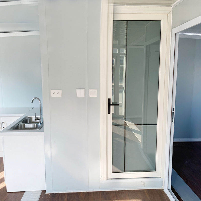 Сборные портативные дома-контейнеры. Складная комната с двойным крылом может свободно расширять контейнерный дом.