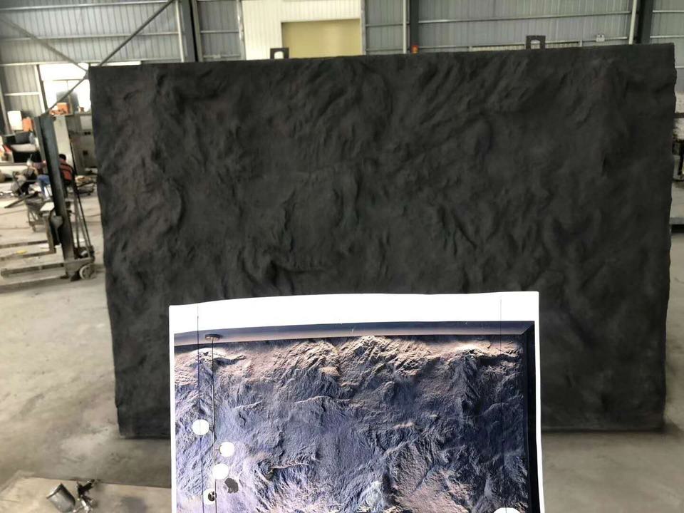 Panel de pared decorativo de una pared de un panel de piedra sintética de PU de lujo