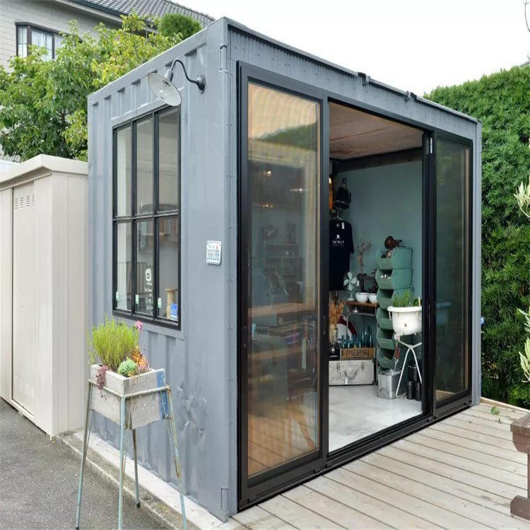Prefabricated modular modern light steel container multi-room box house