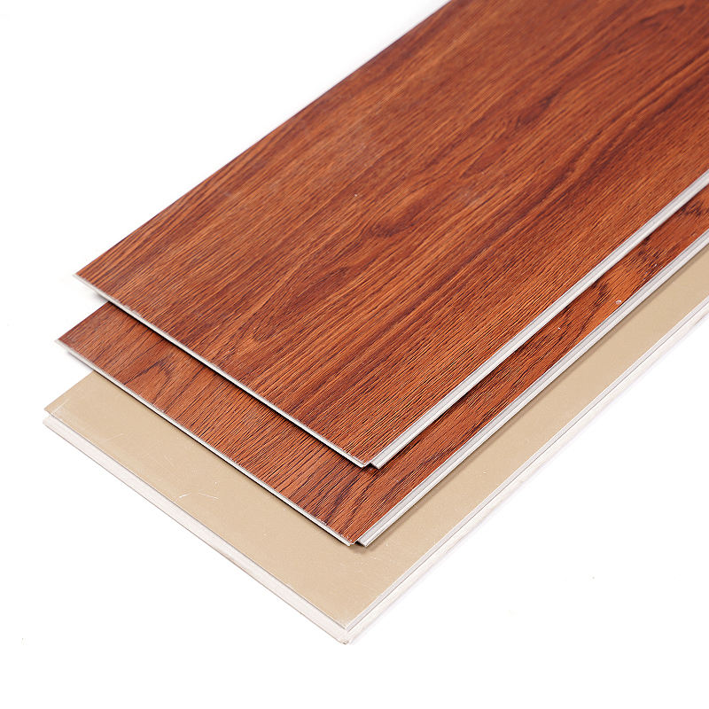 Suelo plástico de lujo del vinilo de la cerradura del SPC de la piedra ignífuga impermeable del lujo de 4m m 5m m 6m m