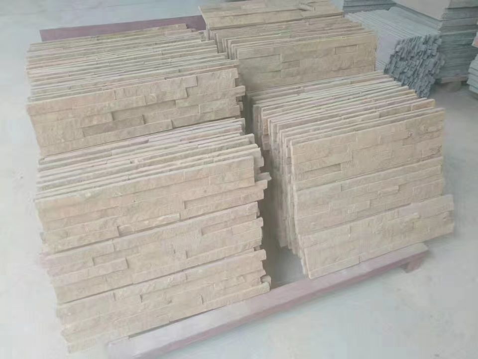 Natural sandstone decorative wall cladding panels Veneer Stone Panel culture stone