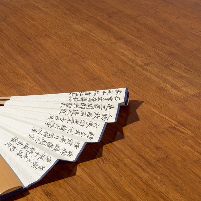 Suelo de bambú tejido con hebras, suelo de madera de bambú, suelo de bambú natural