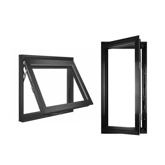 Thermal Break Aluminum Windows casement awning sliding folding european thermally broken bridge engery efficient aluminium door