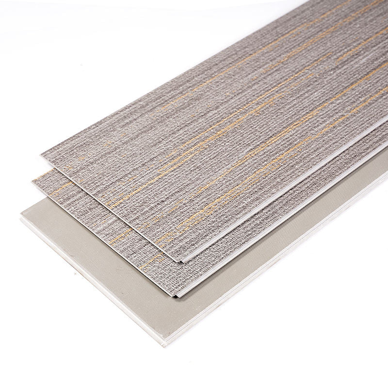 Suelo plástico de lujo del vinilo de la cerradura del SPC de la piedra ignífuga impermeable del lujo de 4m m 5m m 6m m