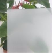 Customized Decorative tempered acid etched glass panel for curtain wall