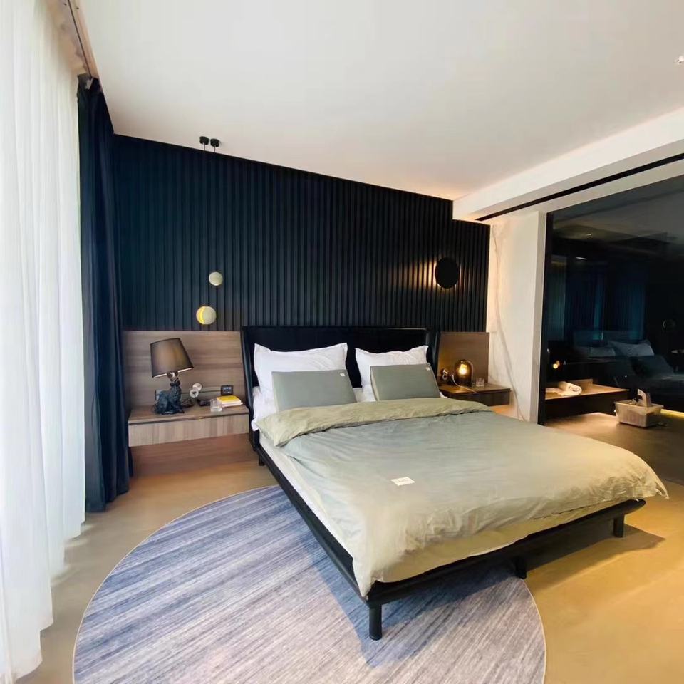 Wooden Grain PVC Wpc Wall Panels Designs for Decoration