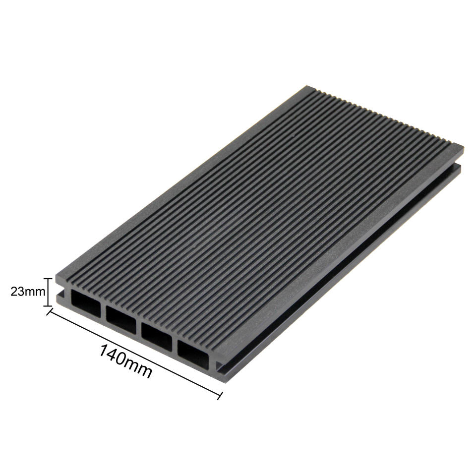 Cubierta de plástico de madera de larga duración, tableros de cubierta compuestos, suelo para Patio al aire libre, resistente a la intemperie, 138x23, resistente al agua