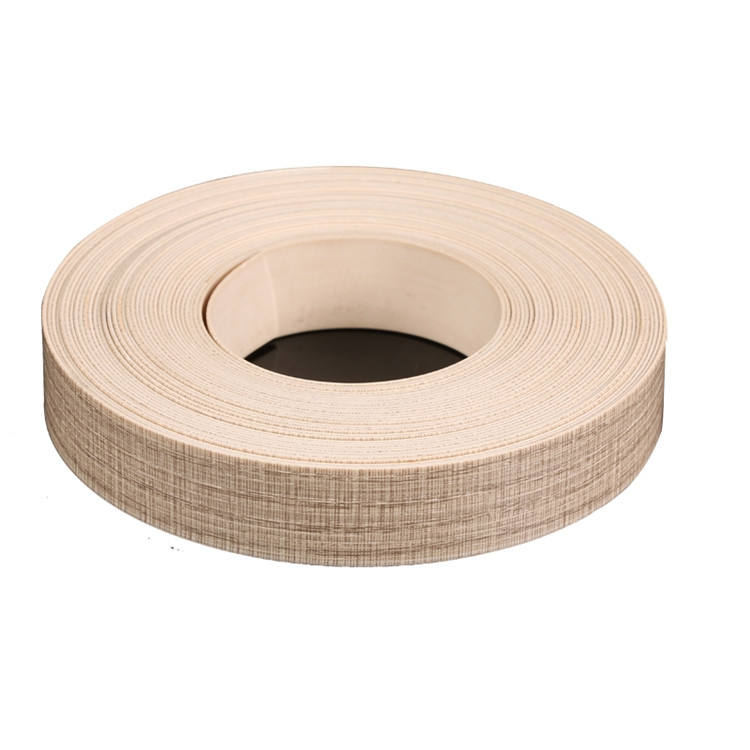 Accesorios para muebles, tira de sellado de borde de PVC de plástico para tablero de mdf, cinta para cantos
