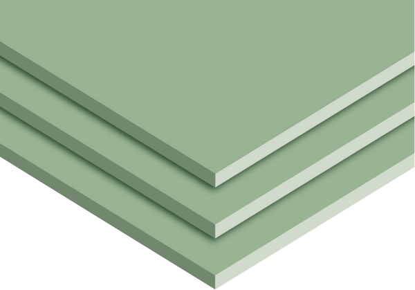 Paneles de yeso a prueba de humedad de 9 mm y 12 mm/techos de paneles de yeso incombustibles/placas de yeso