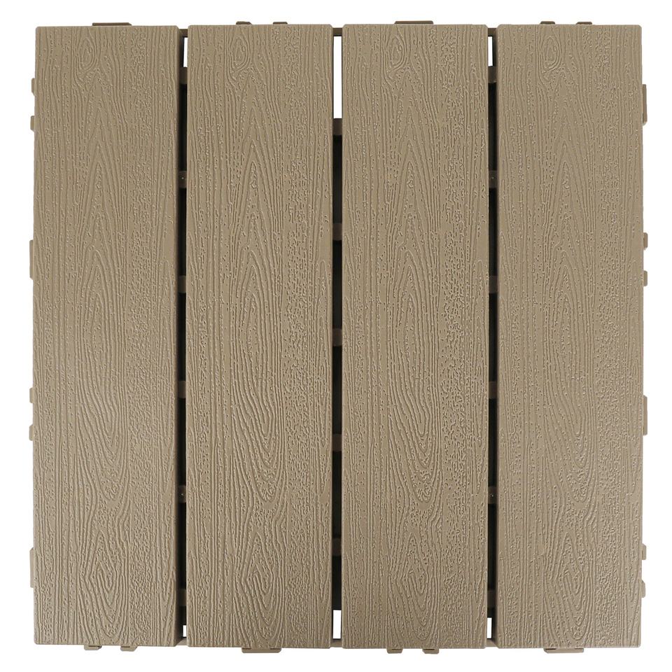 12 горячих продаж PP плитки на открытом воздухе дома и сада напольная плитка