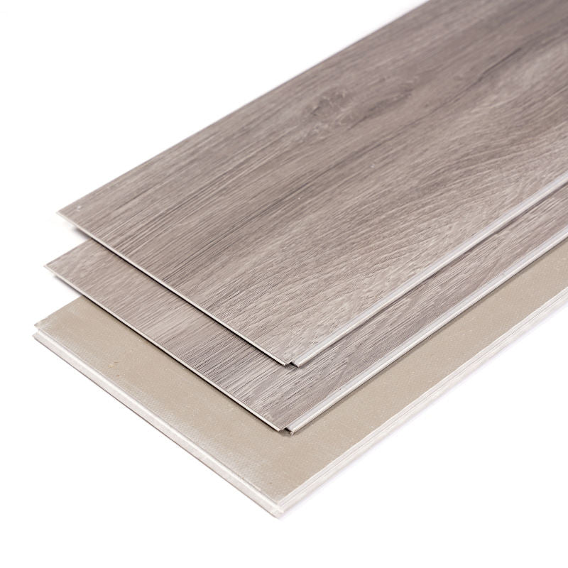 Suelo plástico de lujo del vinilo de la cerradura del SPC de la piedra ignífuga impermeable del lujo de 4m m 5m m 6m m