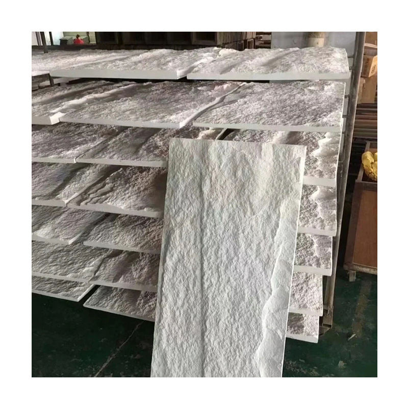 PU polyurethane exterior lightweight faux imitation stone wall foam panels stone siding