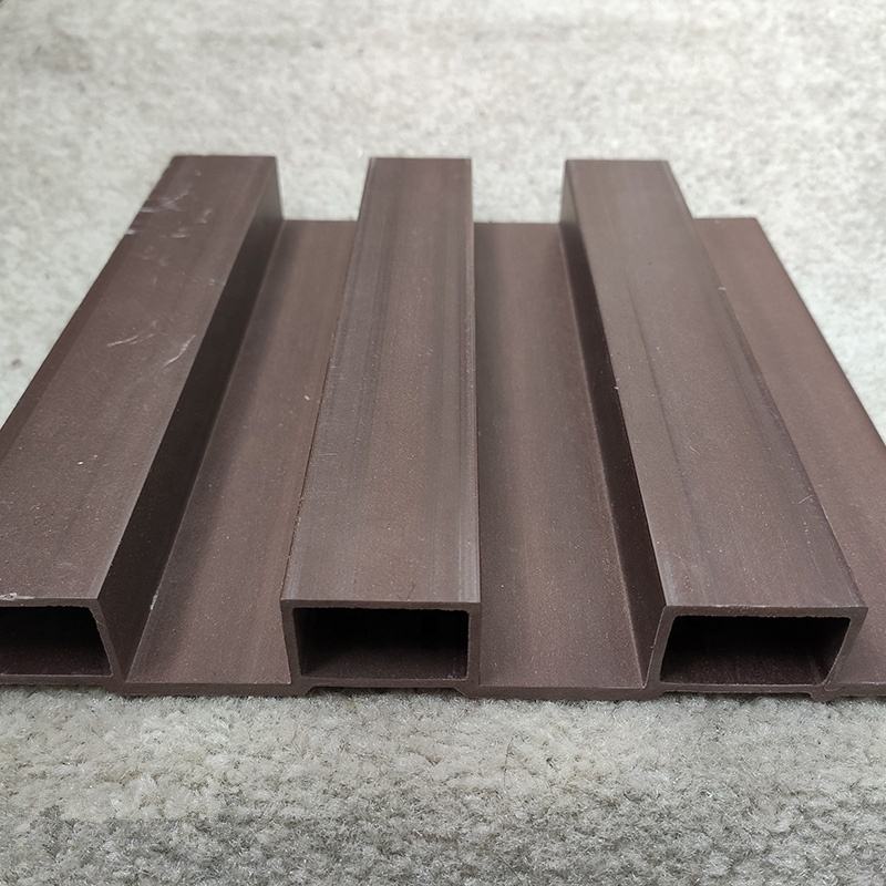 Wooden Grain PVC Wpc Wall Panels Designs for Decoration