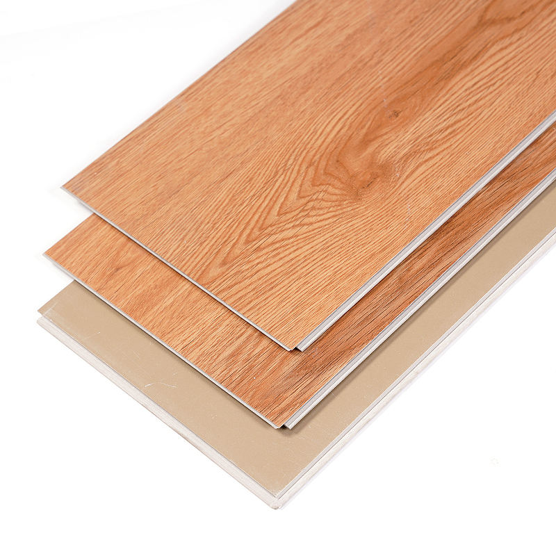 Suelo plástico de lujo del vinilo de la cerradura del SPC de la piedra ignífuga impermeable del lujo de 4m m 5m m 6m m