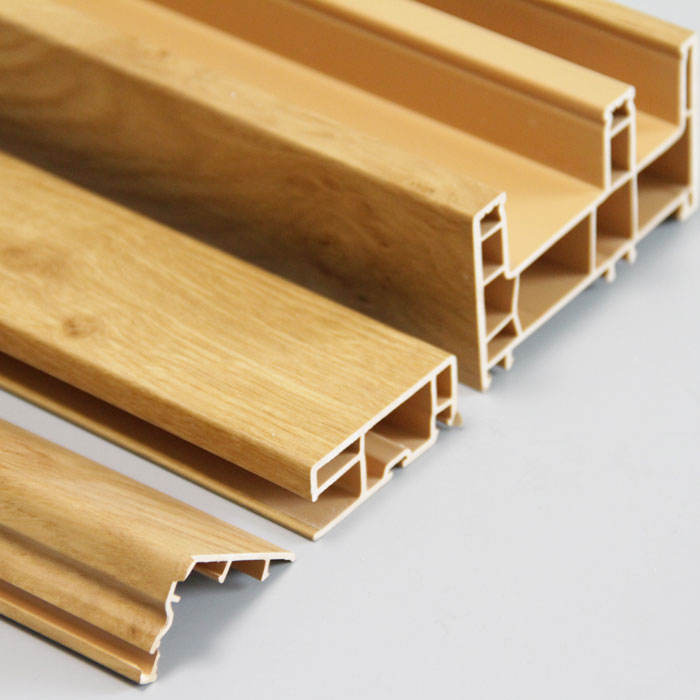 White pvc windows and doors upvc pvc extruded plastic profile frame manufacturer