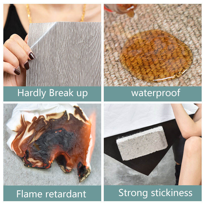 China factory supply water proof pvc vinyl plastic flooring tiles