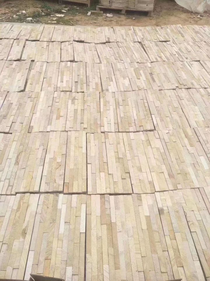 Natural sandstone decorative wall cladding panels Veneer Stone Panel culture stone