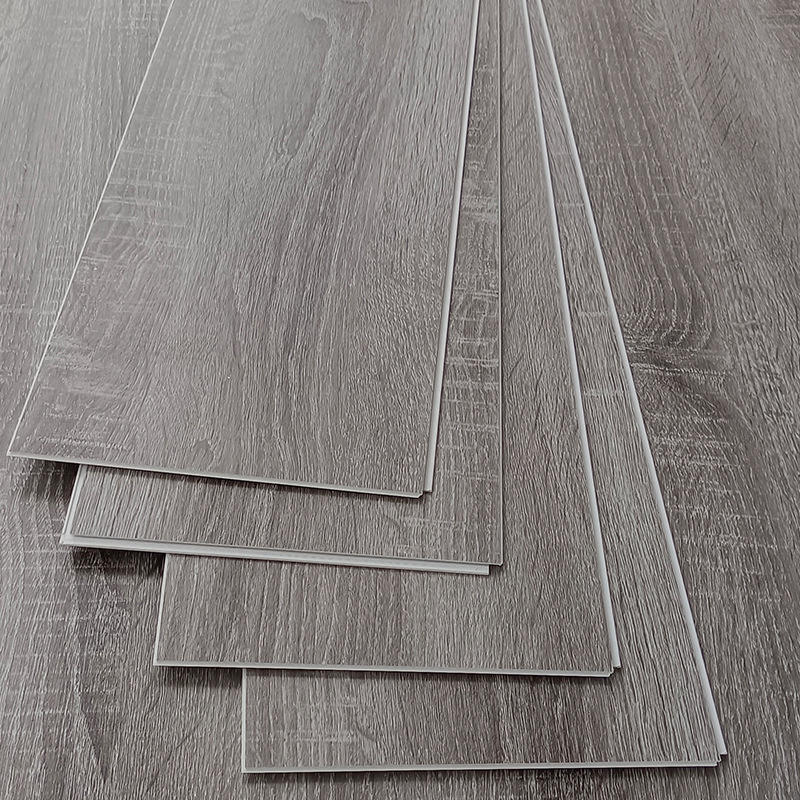 Suelo plástico de lujo del vinilo de la cerradura del SPC de la piedra ignífuga impermeable del lujo de 4m m 5m m 6m m