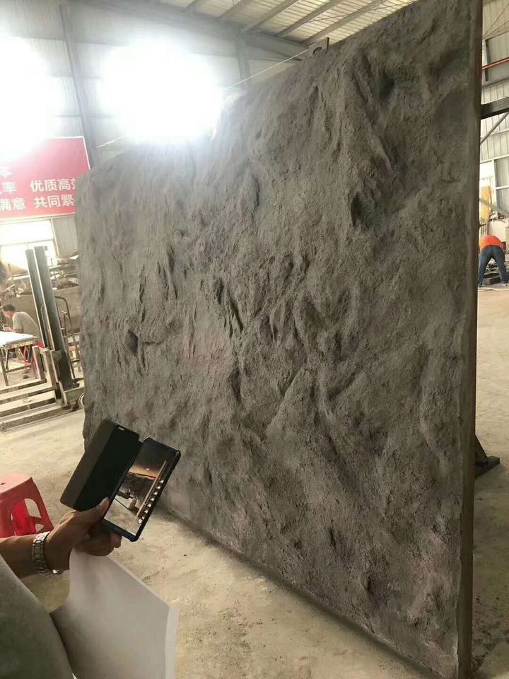 Panel de pared decorativo de una pared de un panel de piedra sintética de PU de lujo