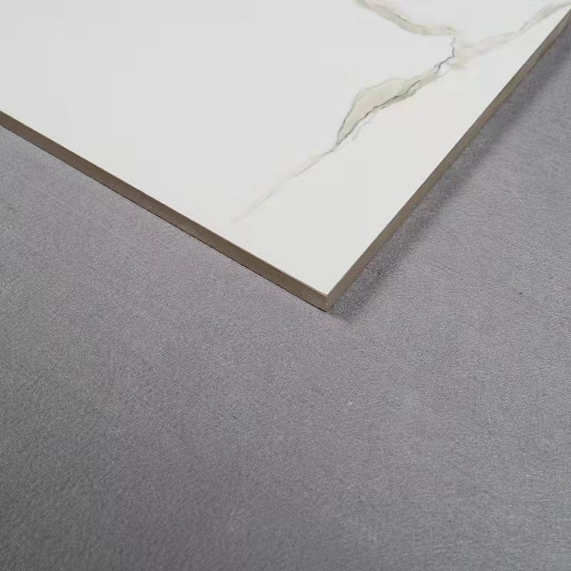 la pared esmaltada mármol blanca estupenda del piso del lustre 600x600 teja la teja pulida llena de la porcelana del piso