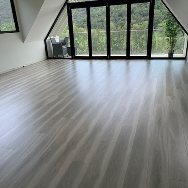 Garage LVT Flooring Tiles 4mm 5mm Click PVC Plastic Wood Floor 4mm Vinyl Planks Luxury SPC Flooring