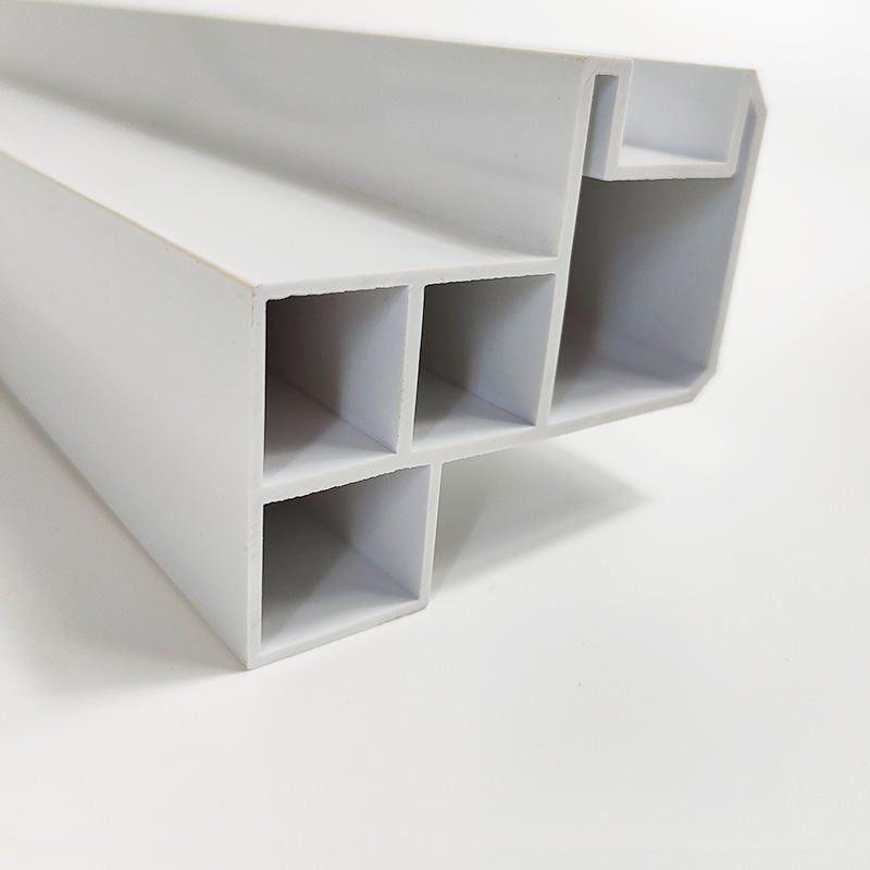 White pvc windows and doors upvc pvc extruded plastic profile frame manufacturer