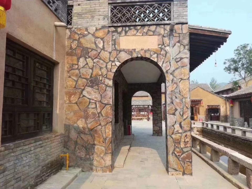 Outdoor Artificial Slate Cladding Cultural Decorative Stones Veneer Faux Stone Wall Panels
