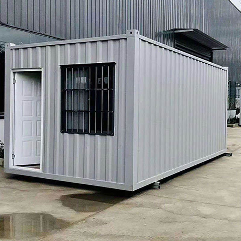 Vivienda portátil viva modificada para requisitos particulares del envase de la casa de tablero de la actividad de acero del color al aire libre