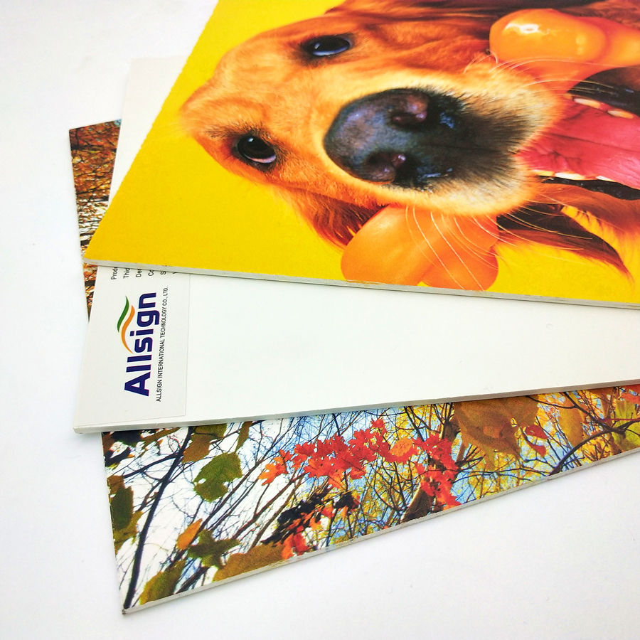 PVC foam board printing/ UV printing PVC Sintra sheet/ Printing plastic board