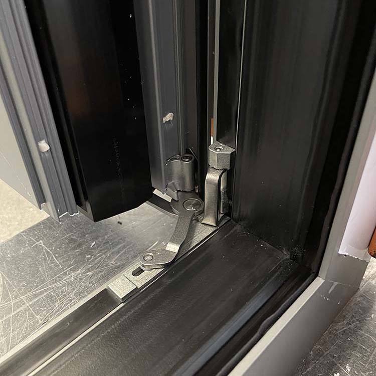 Высококачественные энергосберегающие алюминиевые окна с тройным остеклением в европейском стиле для пассивного дома с терморазрывом