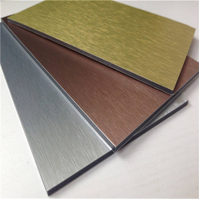 Exterior alucobond 4mm aluminum composite panel modern exterior wall cladding building materials