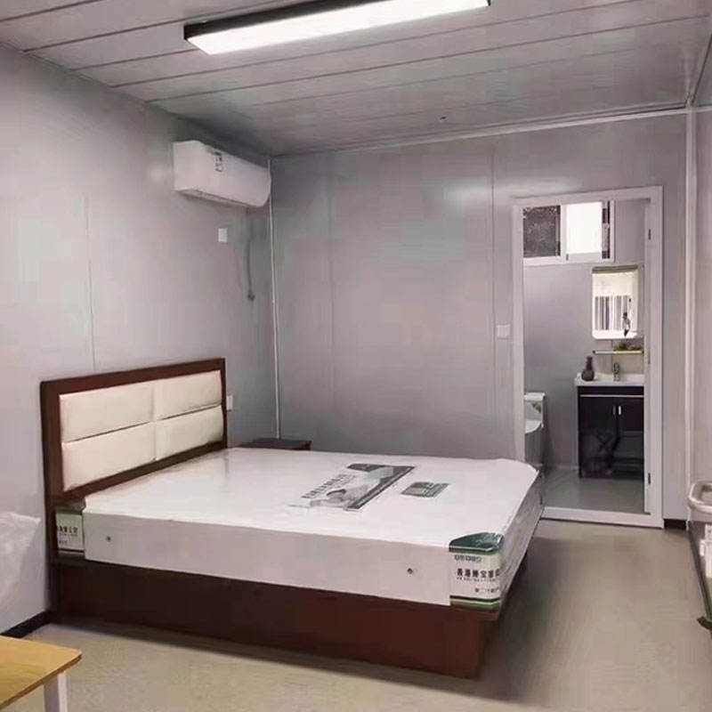 Outdoor live-in mobile home demountable movable office container housing