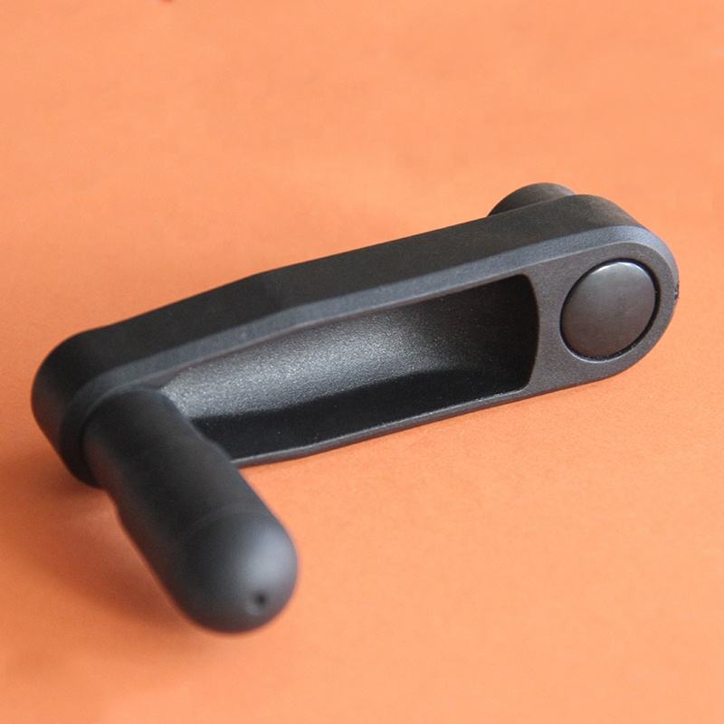 10*80 коромысло с квадратным отверстием и круглым отверстием, складная скрытая ручка, механическая поворотная кривошипная ручка