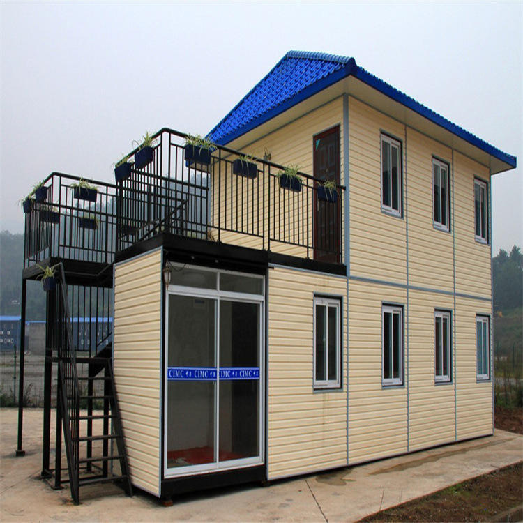 Flat pack small container shop bedroom luxury design style prefabricated box house