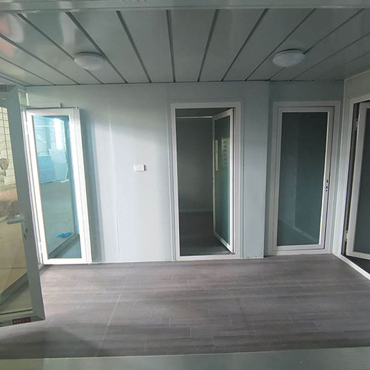 Outdoor box house prefabricated waterproof small container house with bedroom for sale