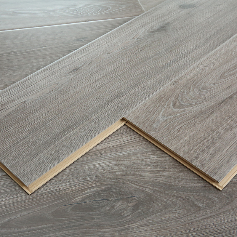 Piso laminado de alta calidad con cerradura de clic de 10-12 mm Suelo laminado de ingeniería