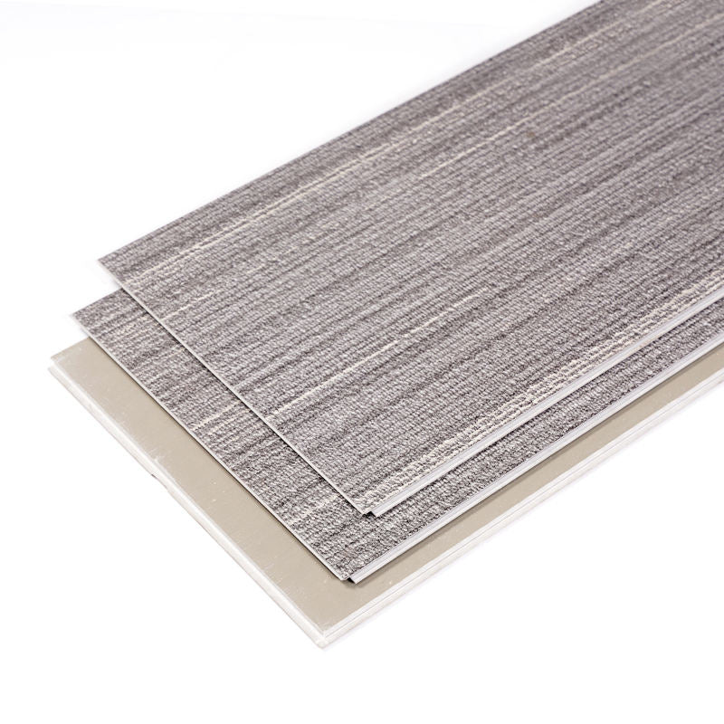 Suelo plástico de lujo del vinilo de la cerradura del SPC de la piedra ignífuga impermeable del lujo de 4m m 5m m 6m m