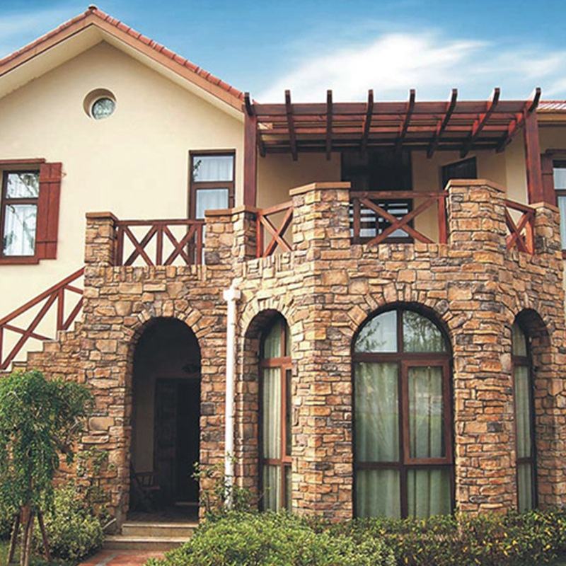 Outdoor Artificial Slate Cladding Cultural Decorative Stones Veneer Faux Stone Wall Panels